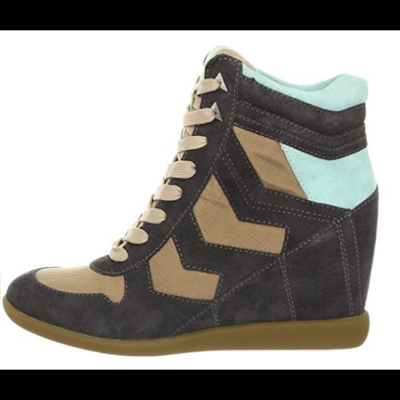 NWOT Sam Edelman Bennett Wedge Sneaker, Size 9 - Picture 6 of 12